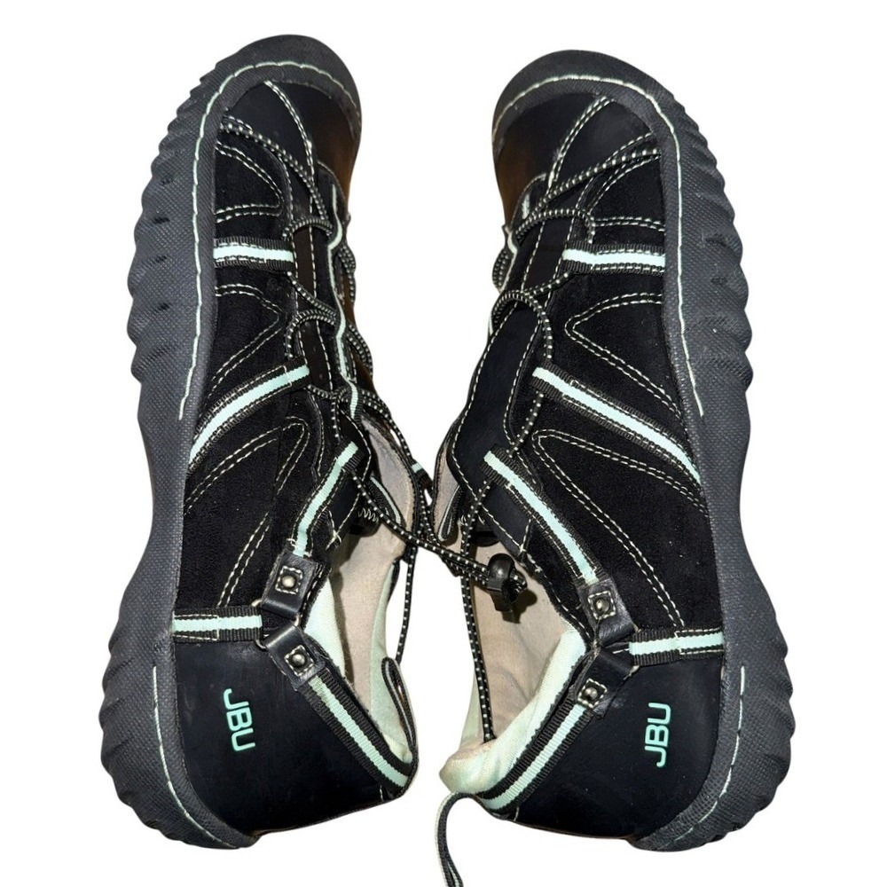 JBU By Jambu Womens 11M Pre-Owned Synergy Black Mesh Water Ready Shoes Sneakers
